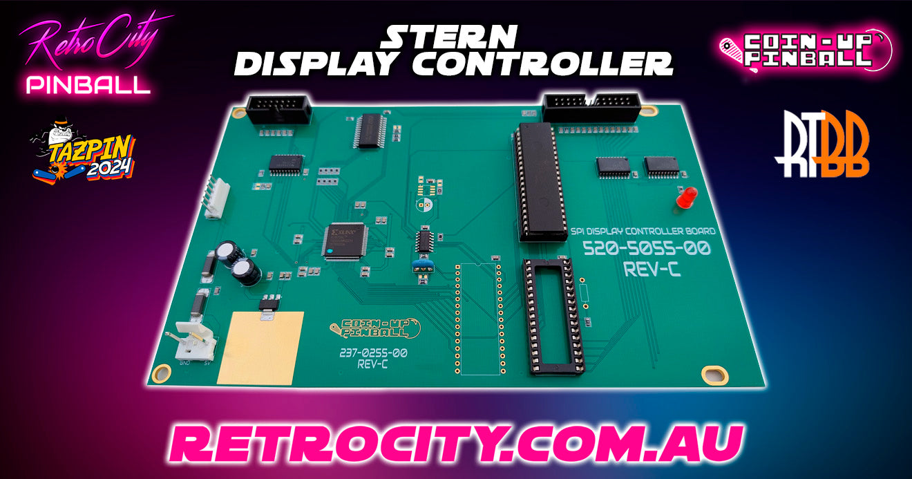 Stern / Data East / Sega DMD Dot Matrix Display Board 237-0255-00 / 520-5055-00