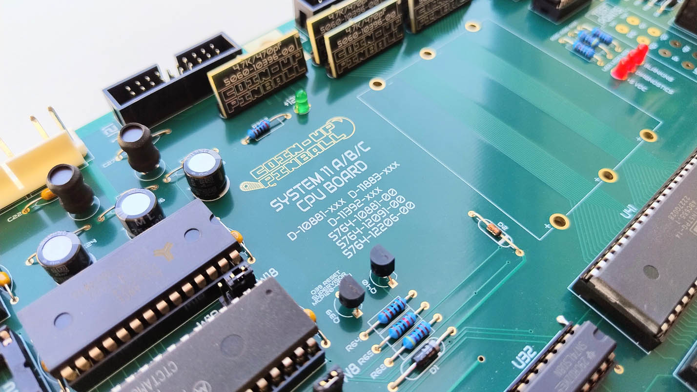 Bally Williams System 11N / 11A / 11B / 11C CPU MPU Board