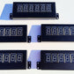Set of 5 Bally Stern 6 Digit LED Display With Steel Mounting Frame AS-2518-15 / AS-2518-21 / A-434 / DA-100