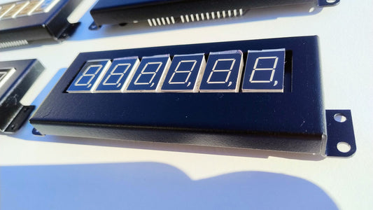 Single Bally Stern 6 Digit LED Display With Steel Mounting Frame AS-2518-15 / AS-2518-21 / A-434 / DA-100