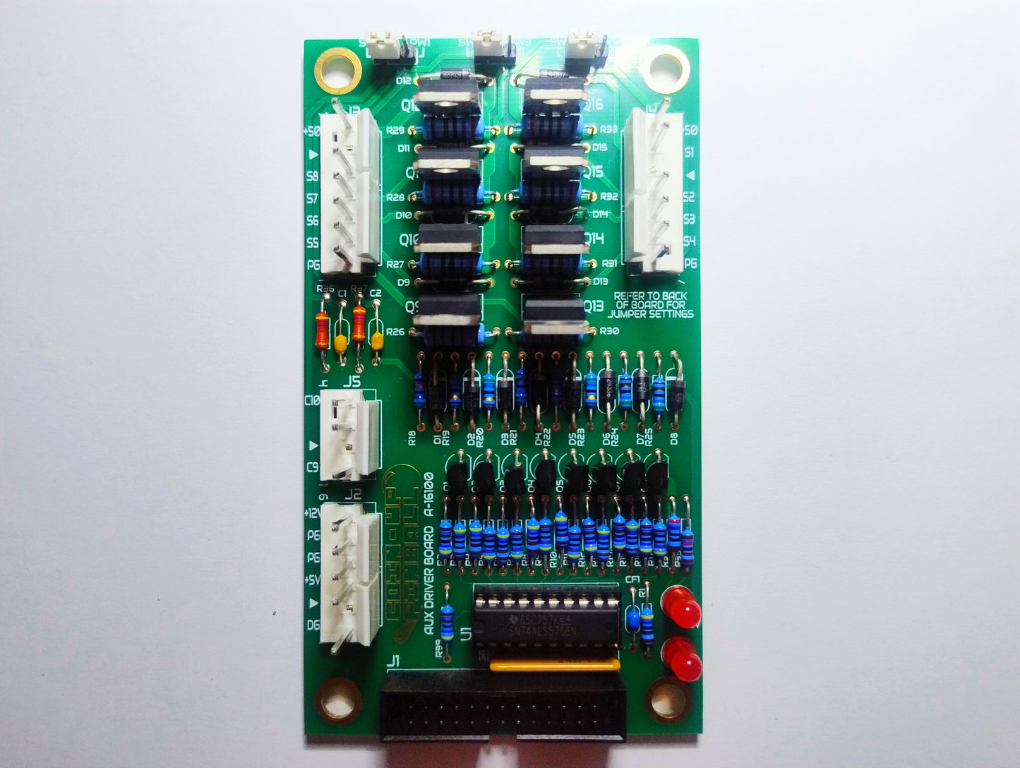 Williams Auxiliary 8 Driver Board A-16100 -1/-2