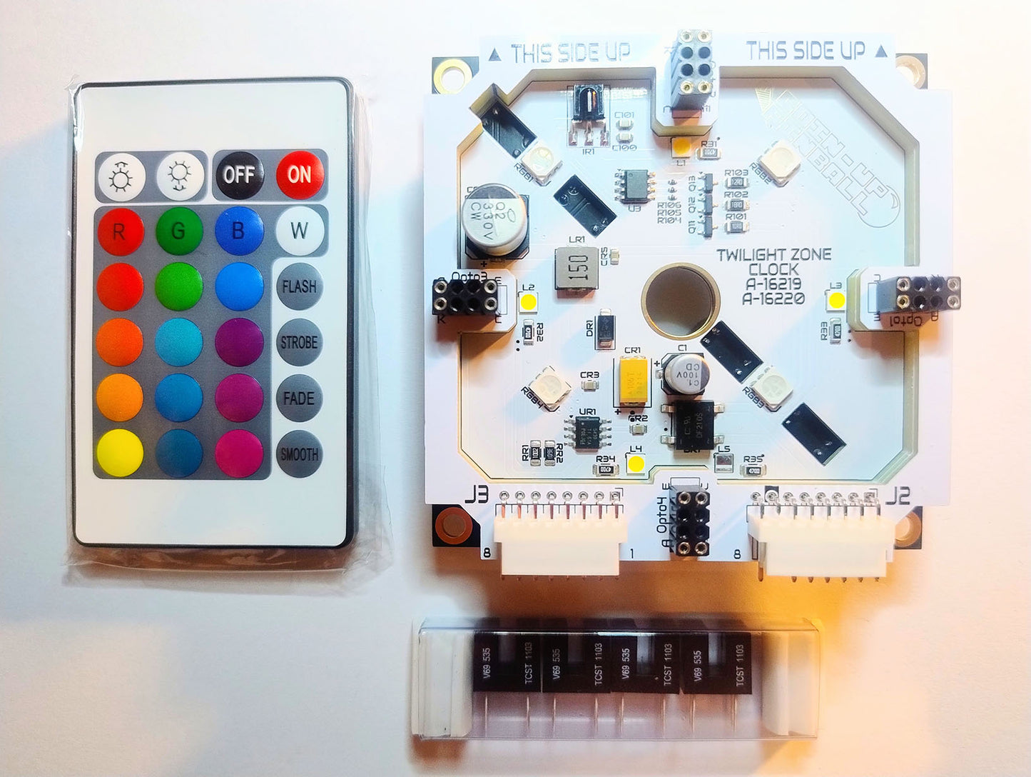Twilight Zone Interactive RGB Clock Board A-16219 & A-16220