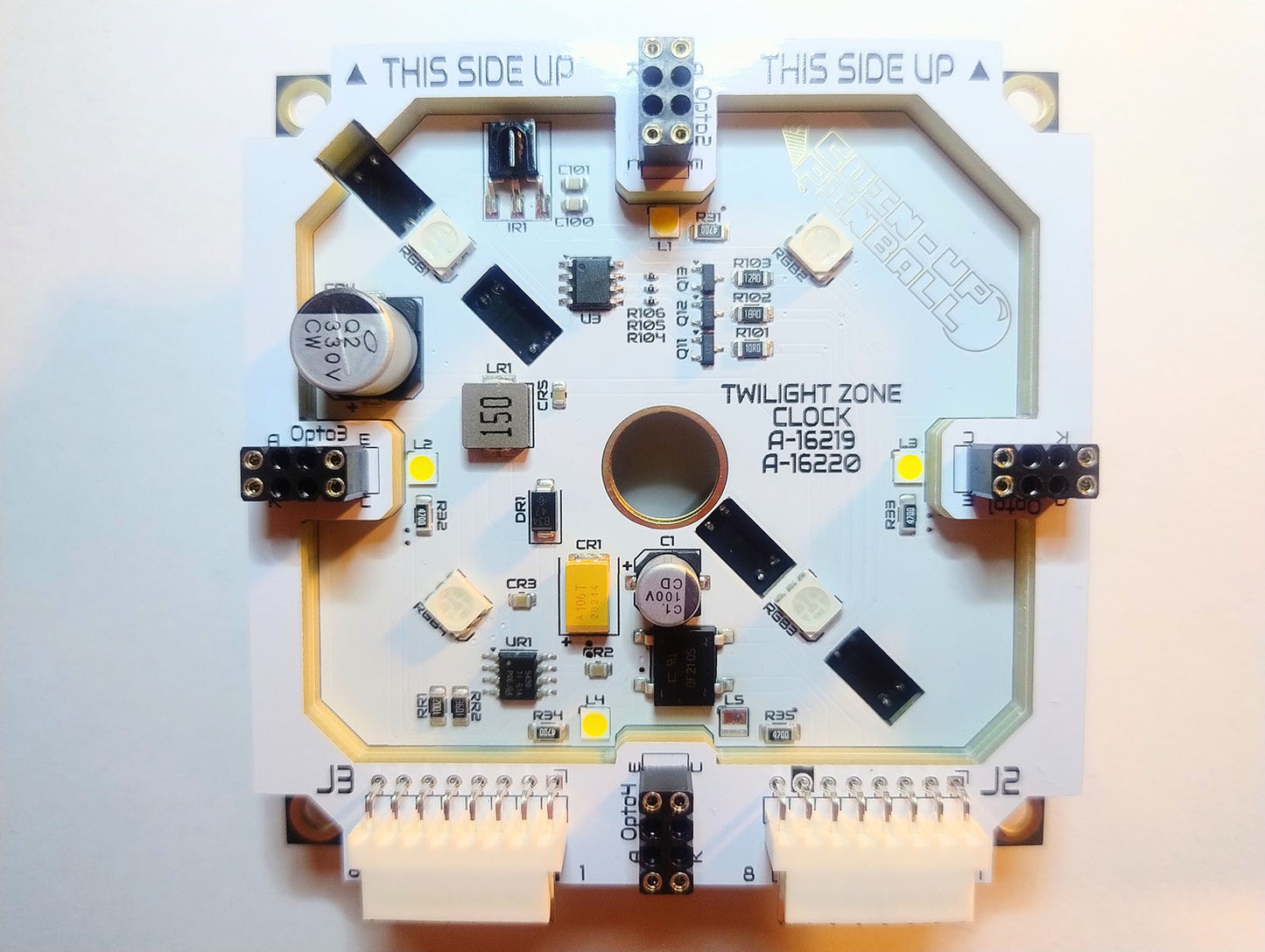 Twilight Zone Interactive RGB Clock Board A-16219 & A-16220