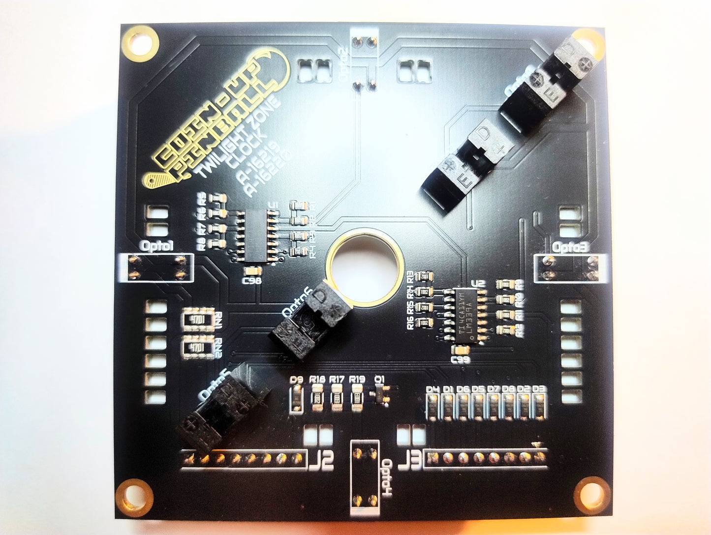 Twilight Zone Interactive RGB Clock Board A-16219 & A-16220