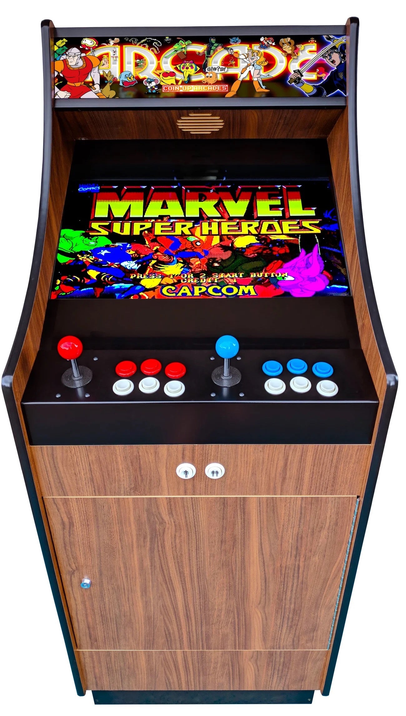 Coin-Up Arcades Lowboy Wood