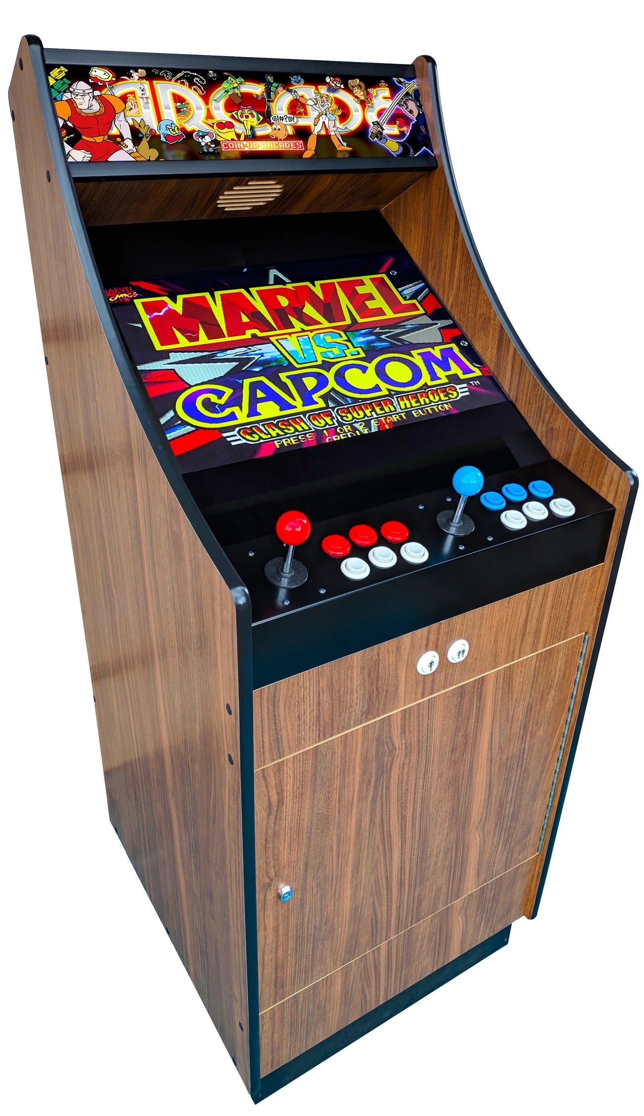 Coin-Up Arcades Lowboy Wood